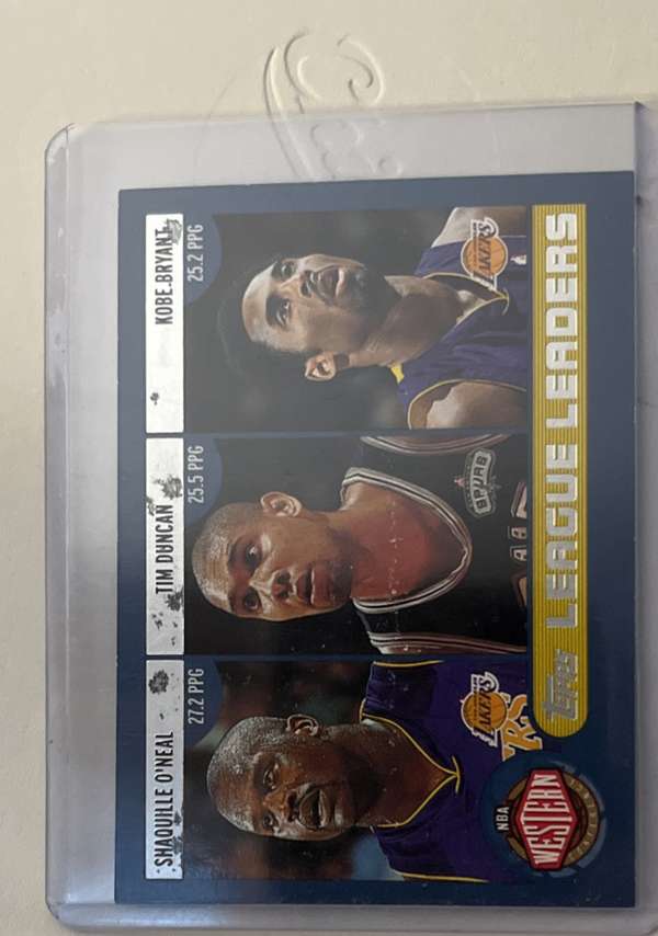 League Leaders (Shaquille O'Neal / Tim Duncan / Kobe Bryant / Allen Iverson / Paul Pierce / Tracy McGrady)