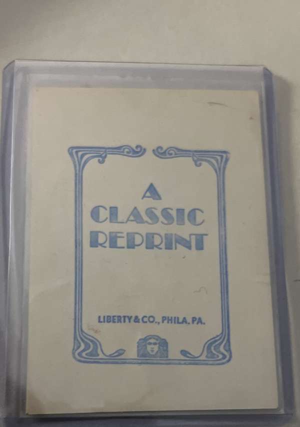 Card back
