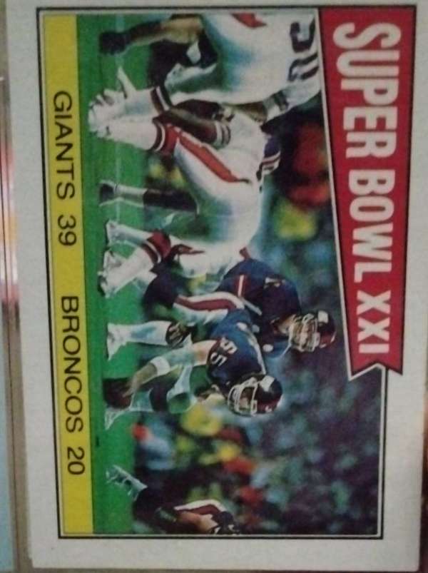 Super Bowl XXI SBXXI