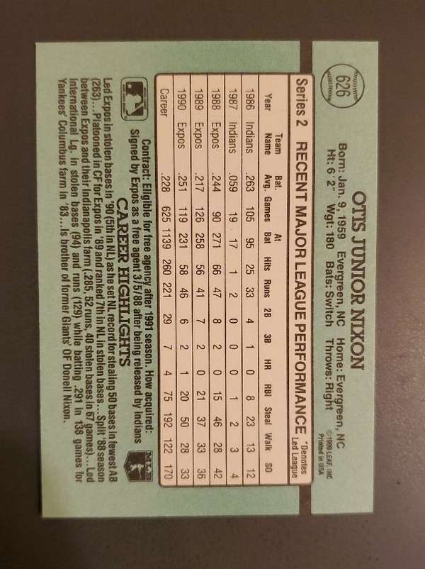 Card back