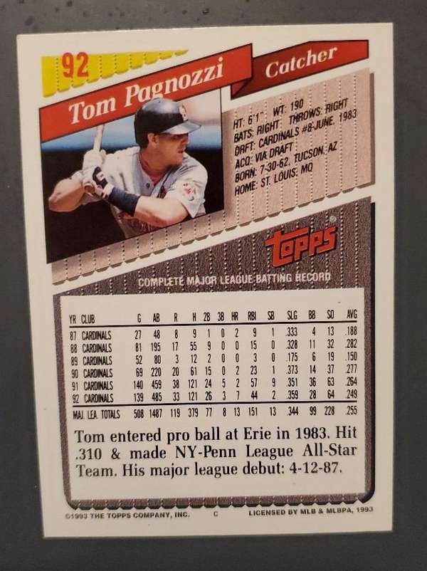 Card back