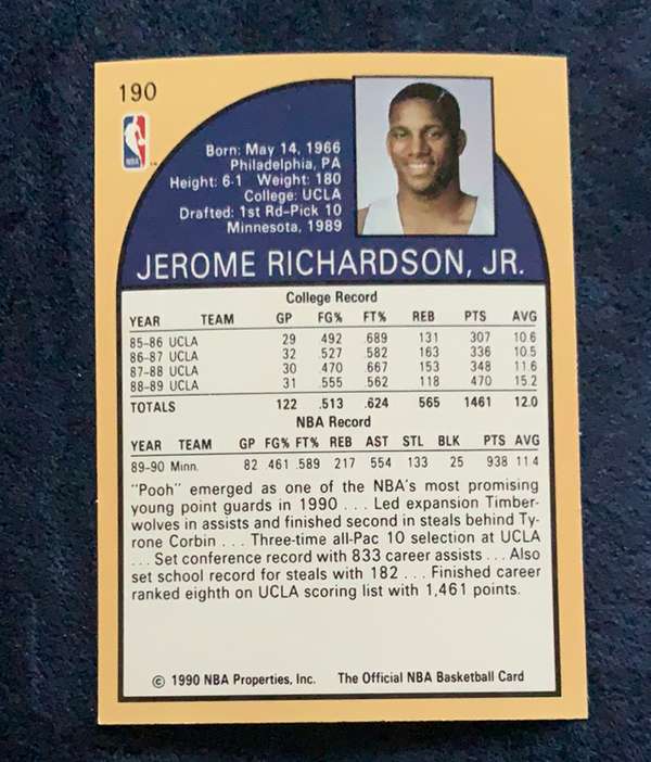 Card back