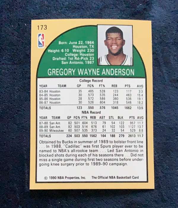 Card back