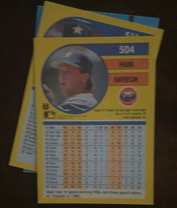 Card back
