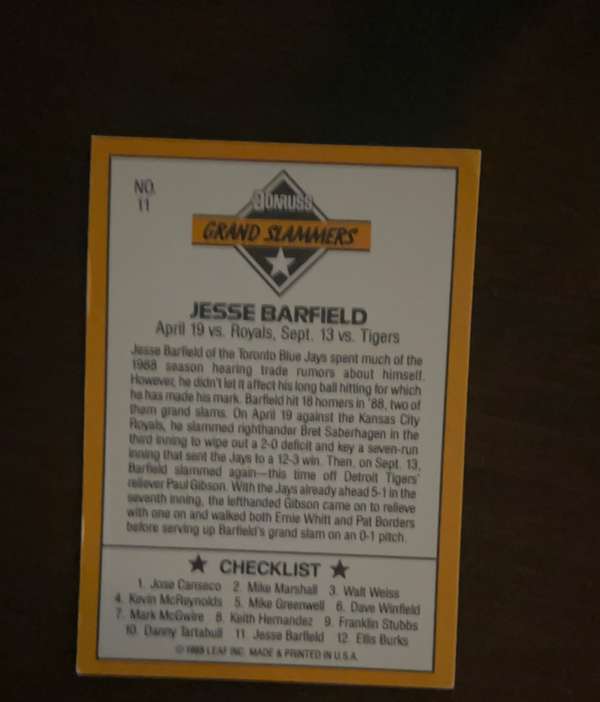 Card back