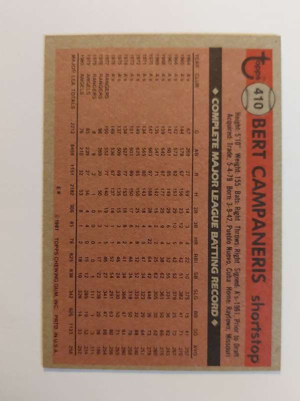 Card back