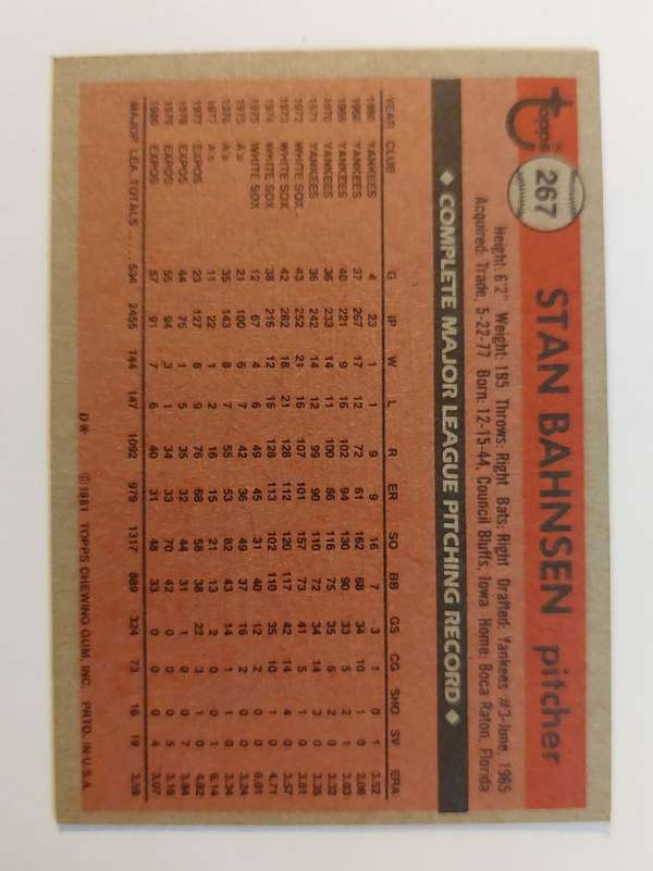 Card back