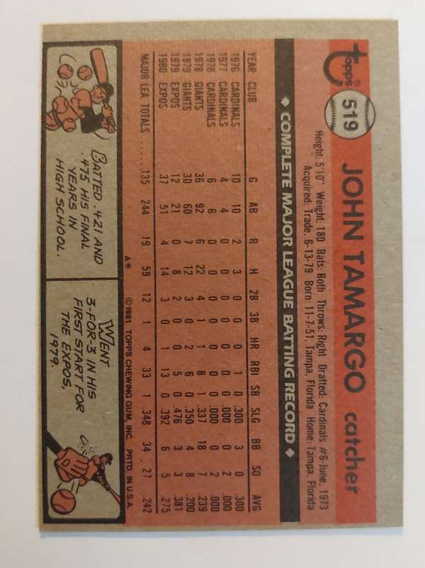 Card back