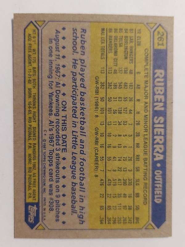 Card back