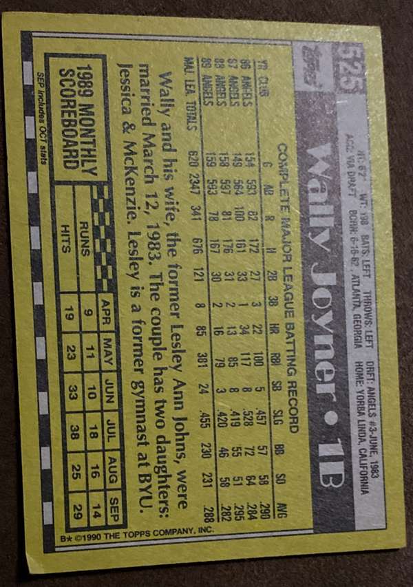 Card back