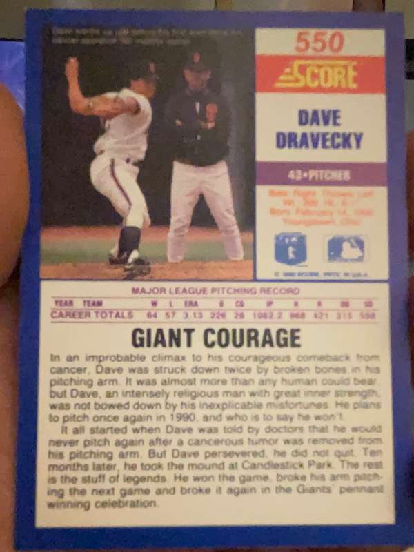 Card back