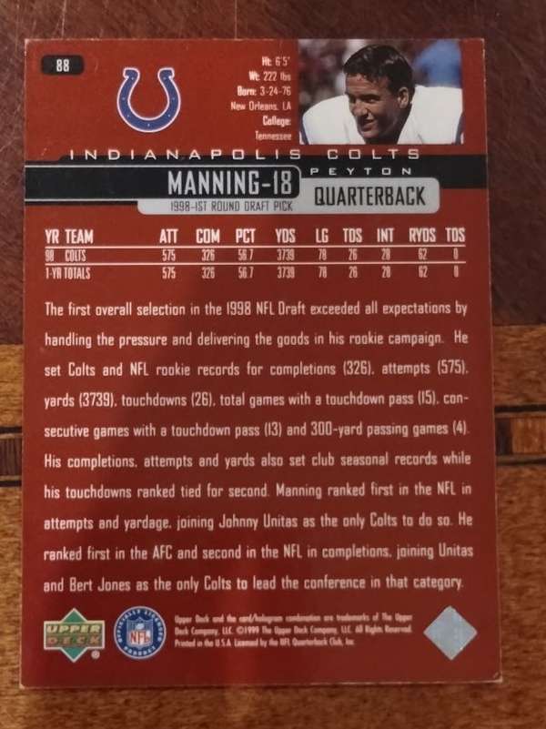 Card back