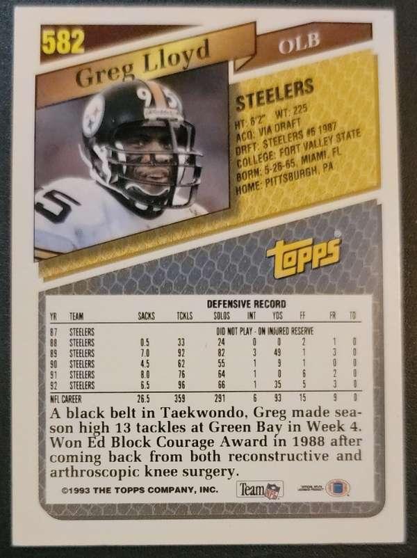 Card back