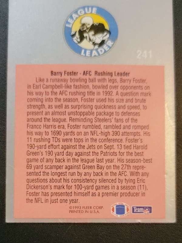 Card back
