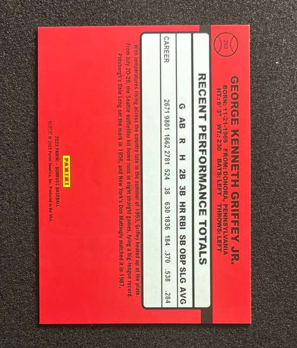 Card back