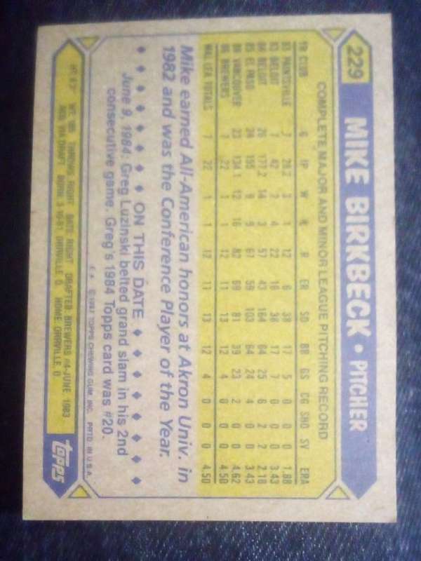 Card back