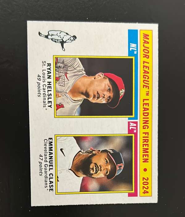 Major League Leading Firemen (Emmanuel Clase / Ryan Helsley)