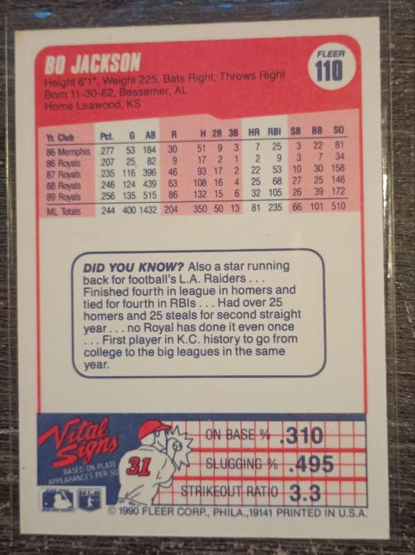 Card back
