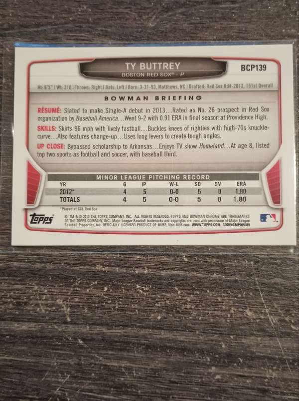 Card back