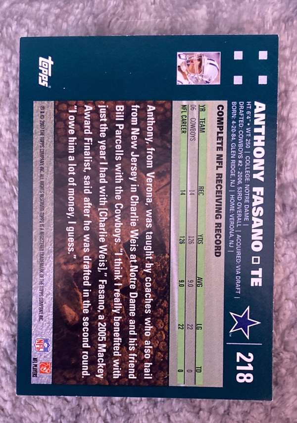 Card back