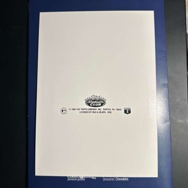 Card back