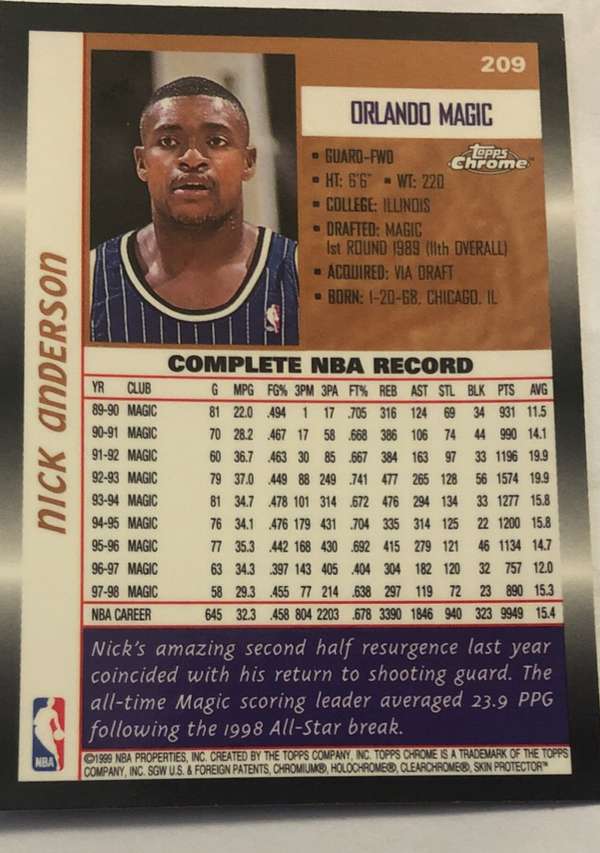 Card back