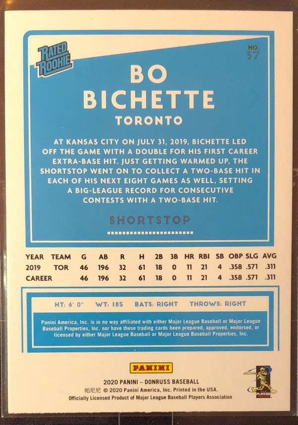 Card back