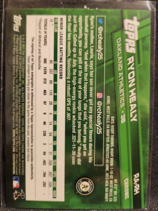 Card back
