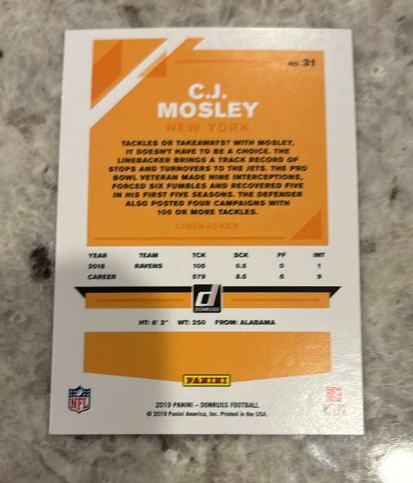 Card back