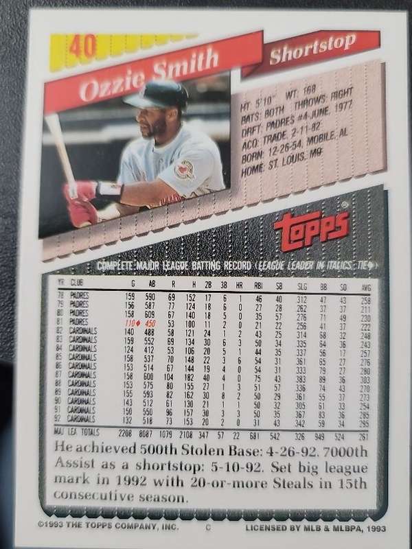 Card back