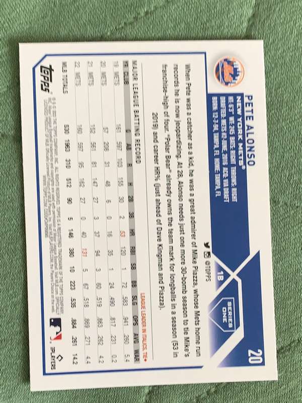 Card back