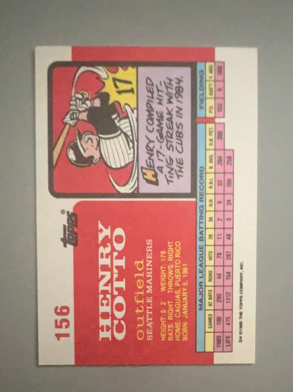 Card back
