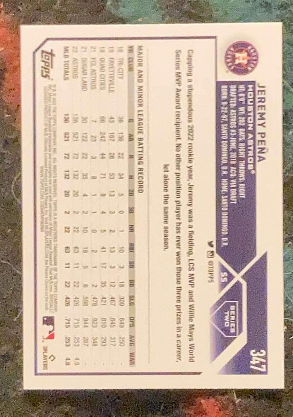 Card back