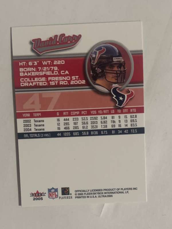 Card back