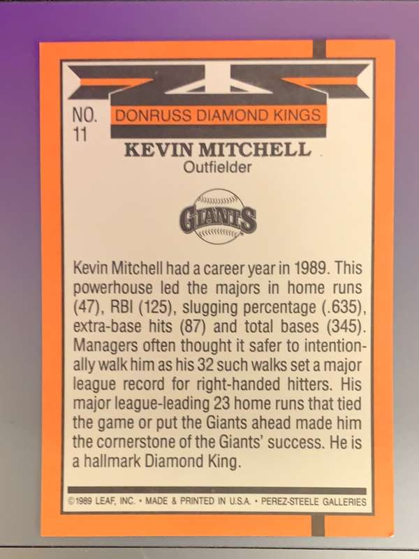 Card back