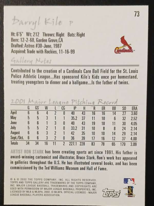 Card back