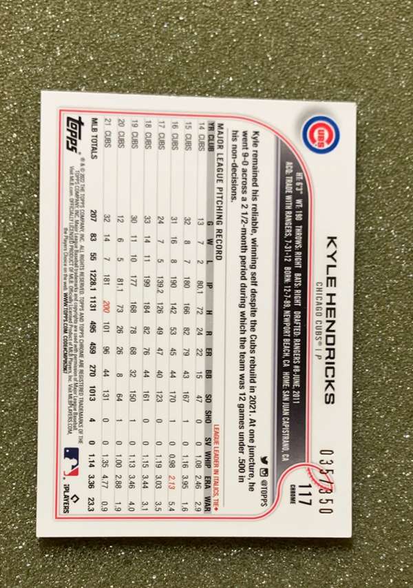 Card back