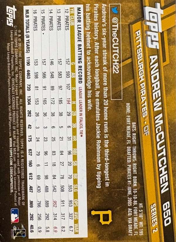 Card back