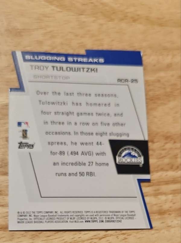 Card back