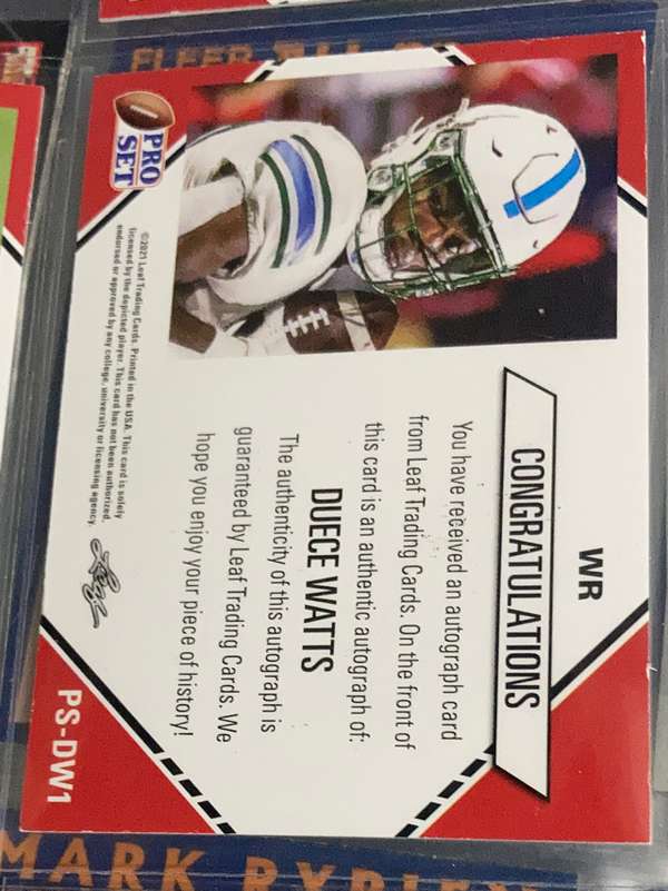Card back