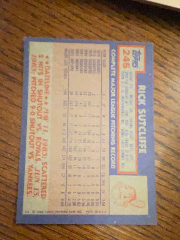 Card back