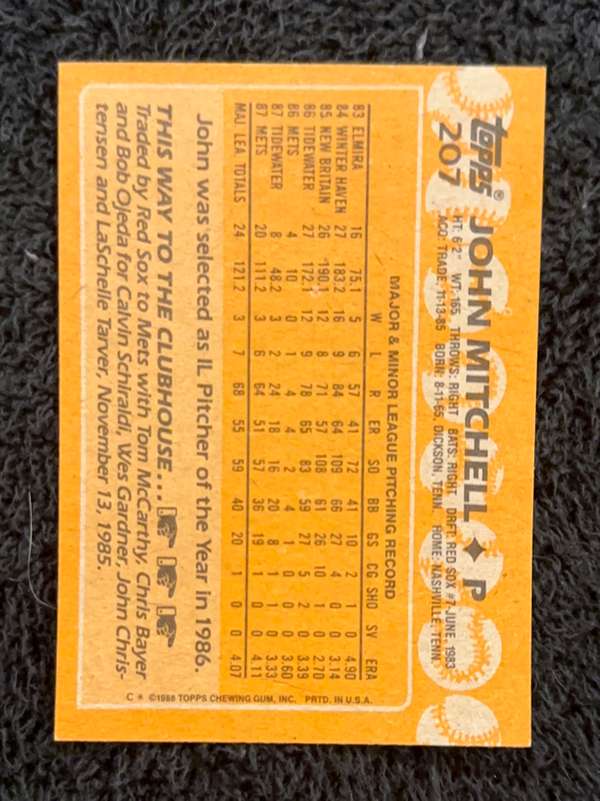 Card back