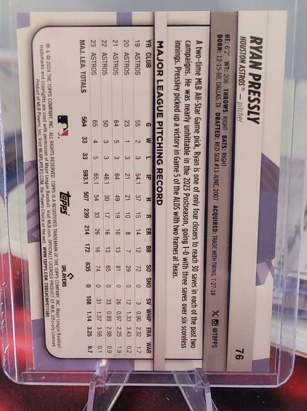 Card back