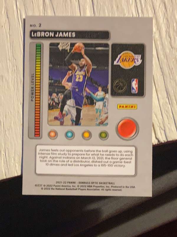 Card back