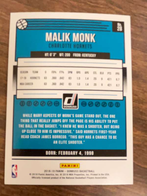 Card back