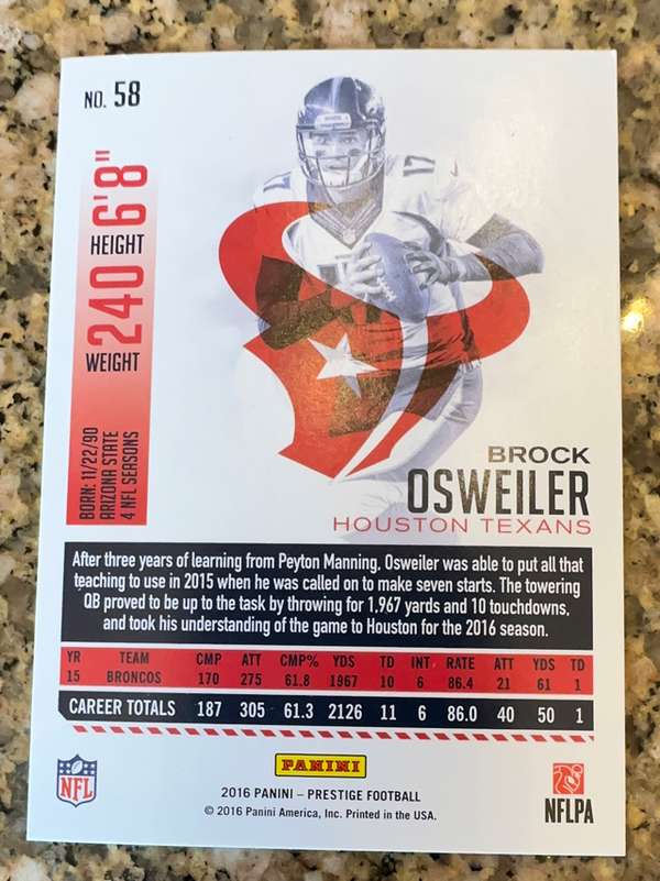Card back