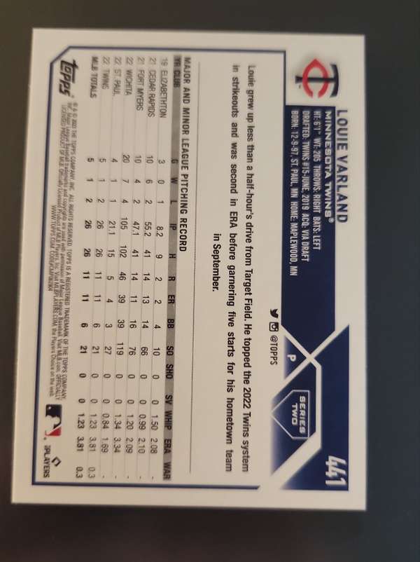 Card back