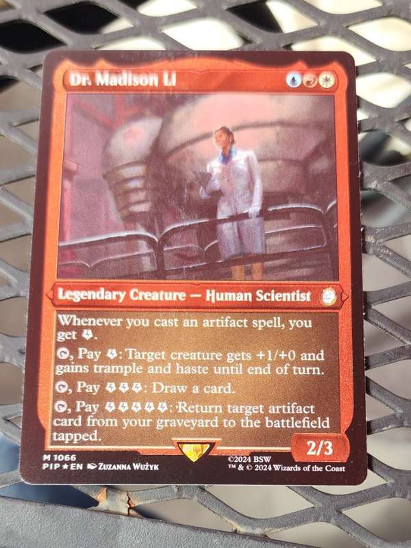Dr. Madison Li (Display Commander)