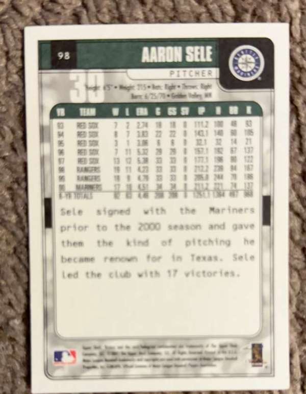 Card back