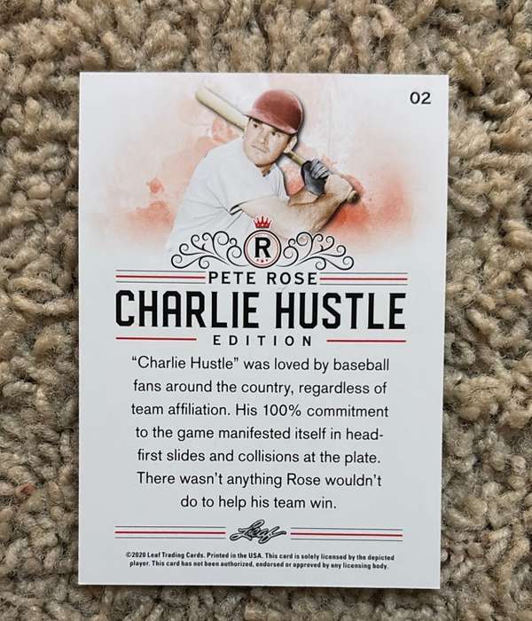 Card back